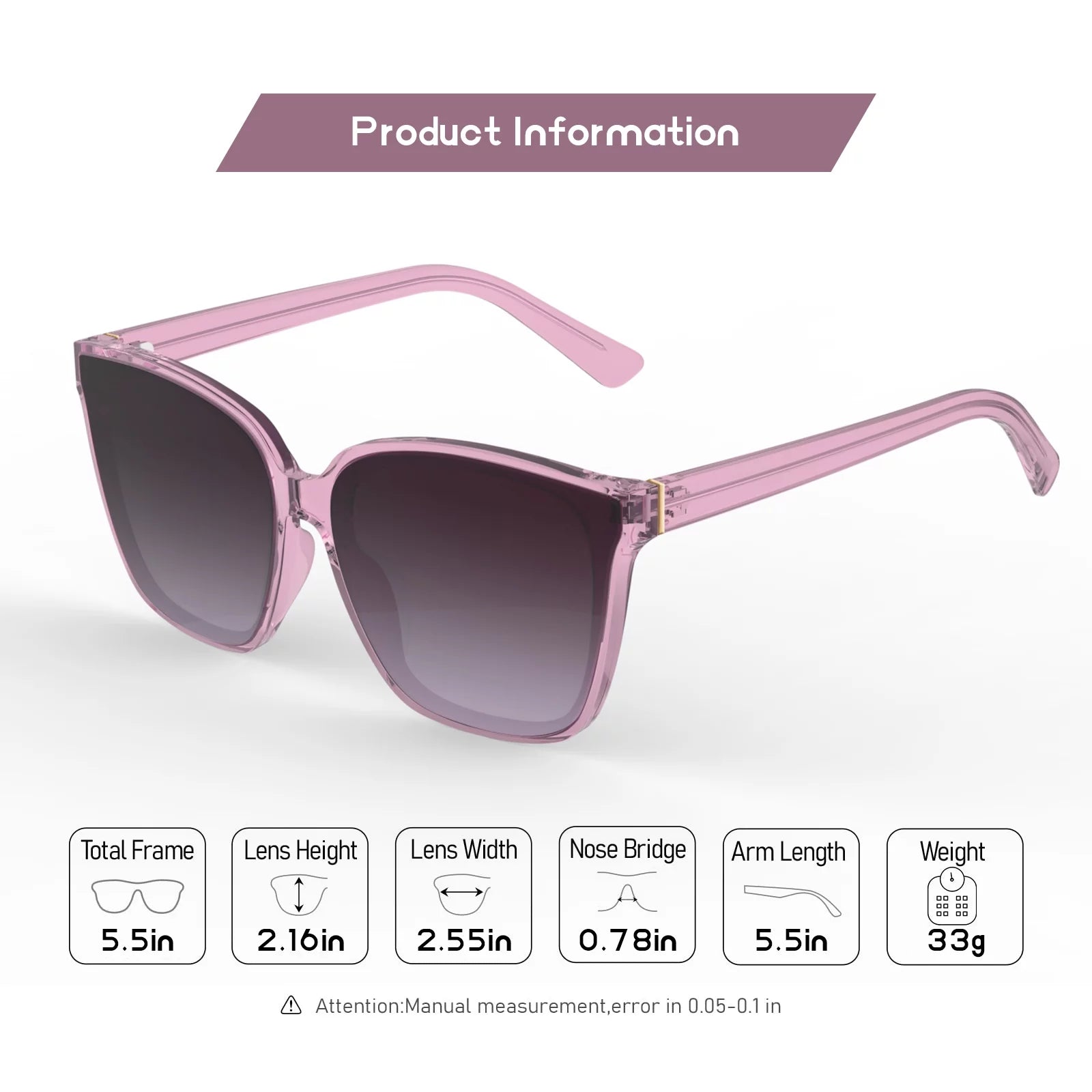 Polarized Sunglasses for Men Women Trendy Vintage Retro Fashion Square Sun Glasses